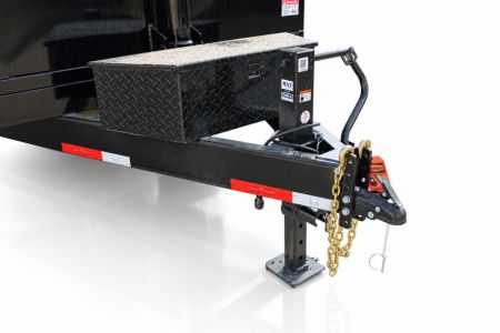 New 2026 Texas Pride Trailers 7x14x4 Bumper Pull Dump Trailer