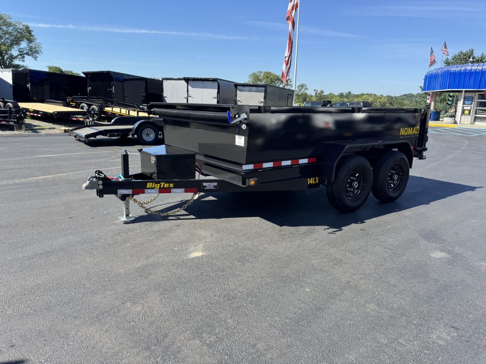 New 2027 Big Tex Trailers 14LX-12C2A-BK 7X12 TA 14K Dump Trailer