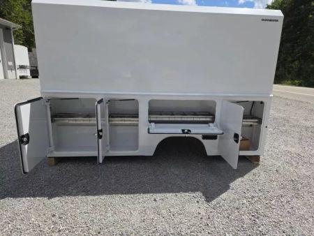 New 2027 DuraMag S-Series Aluminum Canopy Service Body 84"ca Cab and Chassis DRW Service Bodies