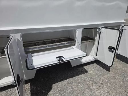 New 2027 DuraMag S-Series Aluminum Canopy Service Body 84"ca Cab and Chassis DRW Service Bodies