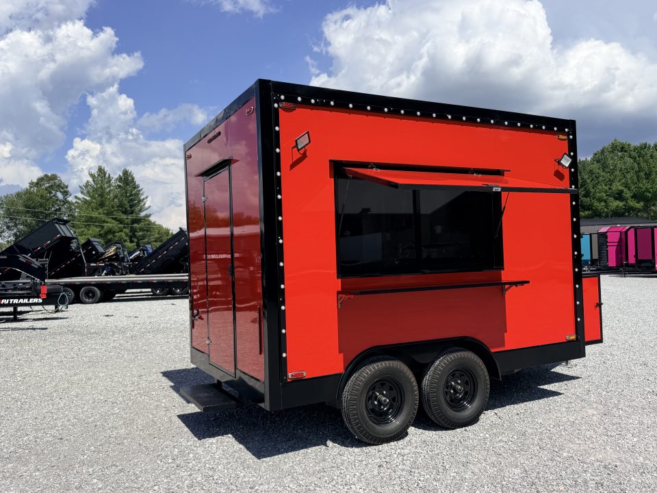 New 2026 Other 8.5X12 TA CONCESSION TRAILER FULLY EQUIPPED (FIRE SUPRESSION) BLACKOUT Concession