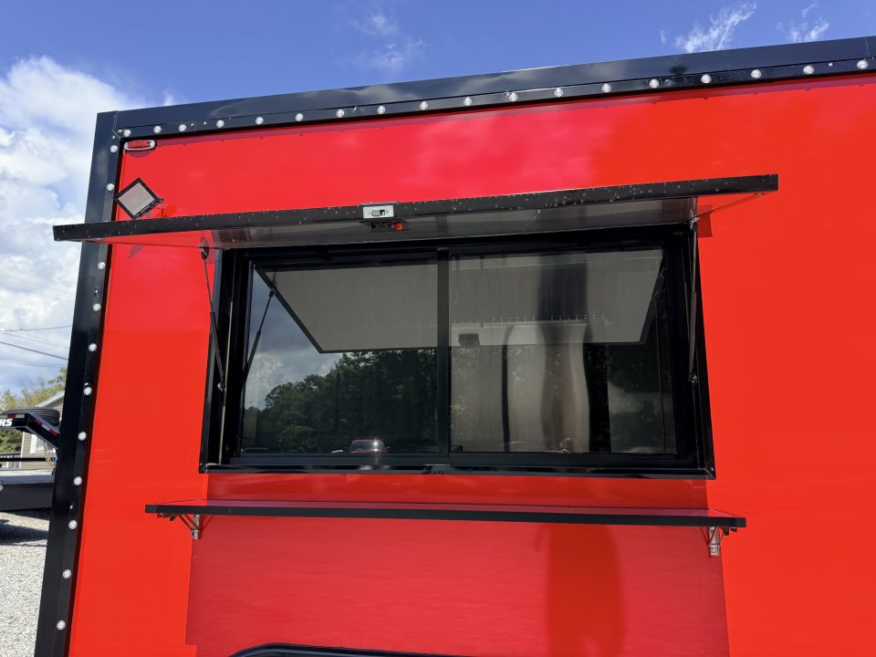 New 2026 Other 8.5X12 TA CONCESSION TRAILER FULLY EQUIPPED (FIRE SUPRESSION) BLACKOUT Concession