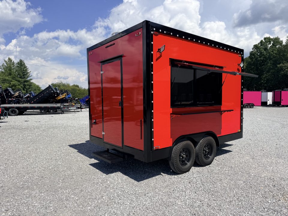 New 2026 Other 8.5X12 TA CONCESSION TRAILER FULLY EQUIPPED (FIRE SUPRESSION) BLACKOUT Concession