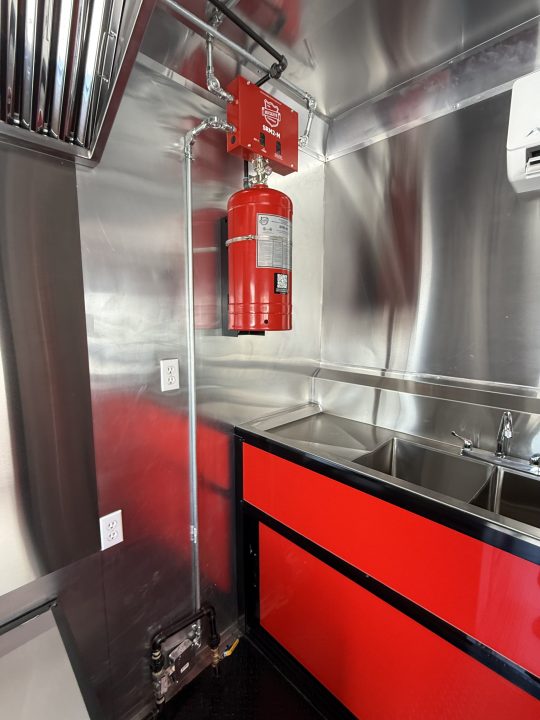 New 2026 Other 8.5X12 TA CONCESSION TRAILER FULLY EQUIPPED (FIRE SUPRESSION) BLACKOUT Concession
