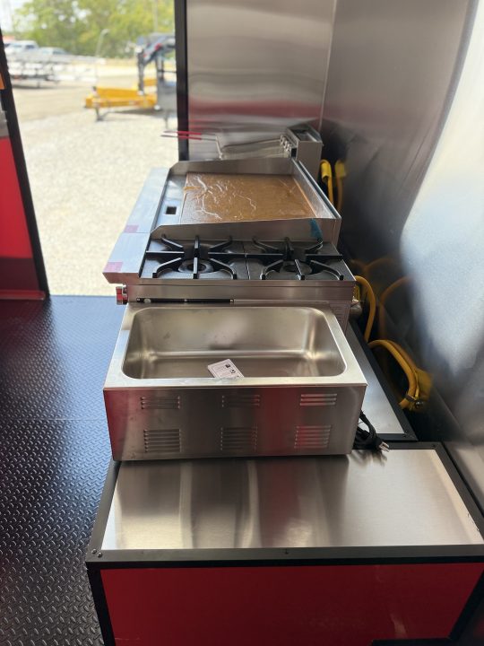 New 2026 Other 8.5X12 TA CONCESSION TRAILER FULLY EQUIPPED (FIRE SUPRESSION) BLACKOUT Concession
