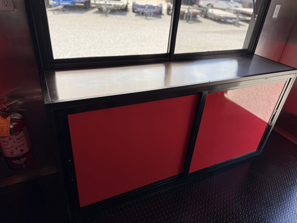 New 2026 Other 8.5X12 TA CONCESSION TRAILER FULLY EQUIPPED (FIRE SUPRESSION) BLACKOUT Concession