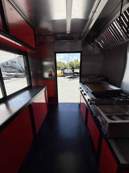 New 2026 Other 8.5X12 TA CONCESSION TRAILER FULLY EQUIPPED (FIRE SUPRESSION) BLACKOUT Concession