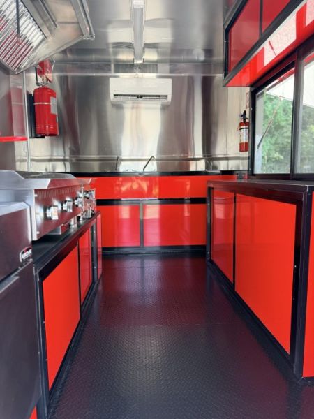 New 2026 Other 8.5X12 TA CONCESSION TRAILER FULLY EQUIPPED (FIRE SUPRESSION) BLACKOUT Concession