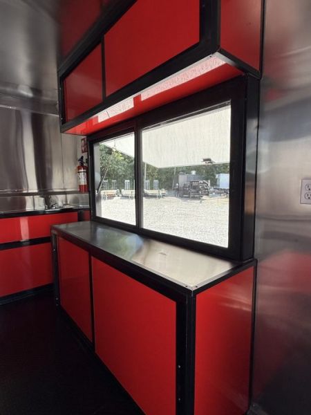 New 2026 Other 8.5X12 TA CONCESSION TRAILER FULLY EQUIPPED (FIRE SUPRESSION) BLACKOUT Concession