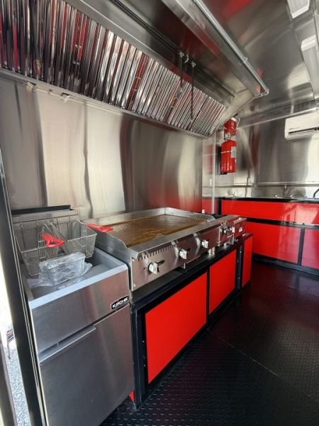 New 2026 Other 8.5X12 TA CONCESSION TRAILER FULLY EQUIPPED (FIRE SUPRESSION) BLACKOUT Concession