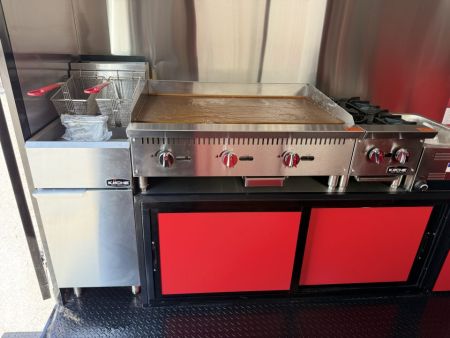 New 2026 Other 8.5X12 TA CONCESSION TRAILER FULLY EQUIPPED (FIRE SUPRESSION) BLACKOUT Concession