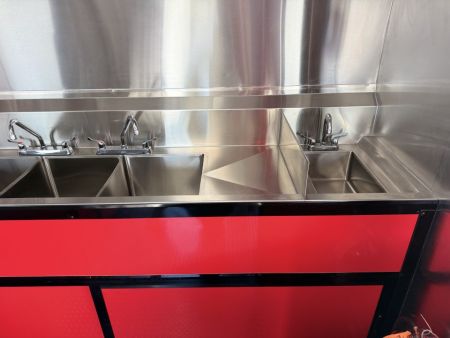 New 2026 Other 8.5X12 TA CONCESSION TRAILER FULLY EQUIPPED (FIRE SUPRESSION) BLACKOUT Concession