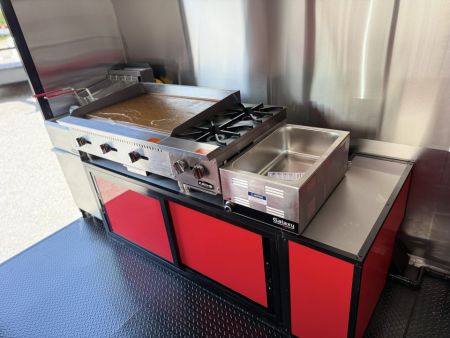 New 2026 Other 8.5X12 TA CONCESSION TRAILER FULLY EQUIPPED (FIRE SUPRESSION) BLACKOUT Concession