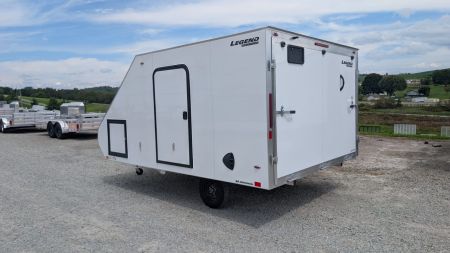 New 2027 Legend 8.5 x 13 Sport Light ALUMINUM Snowmobile/Cargo Trailer