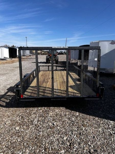 New 2027 H&H Trailers 82"X14' Rail Side Utility 2990k gvwr Utility Trailer