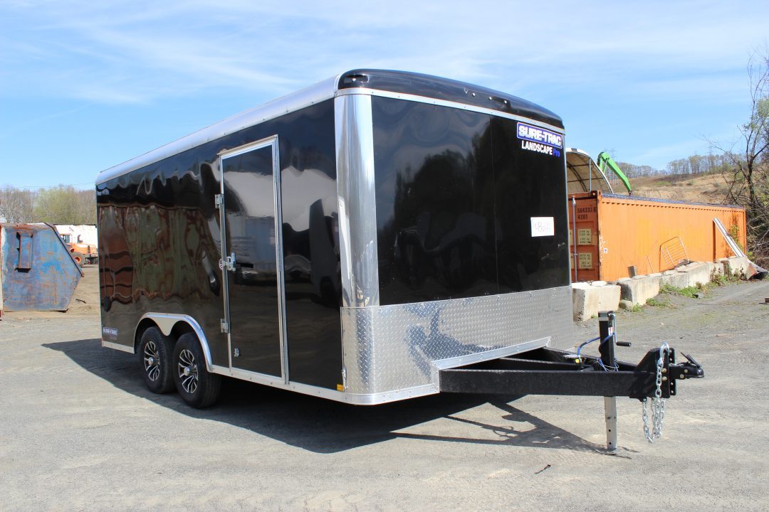 New 2026 Sure-Trac 8.5x16 Landscape Pro Enclosed Cargo Trailer