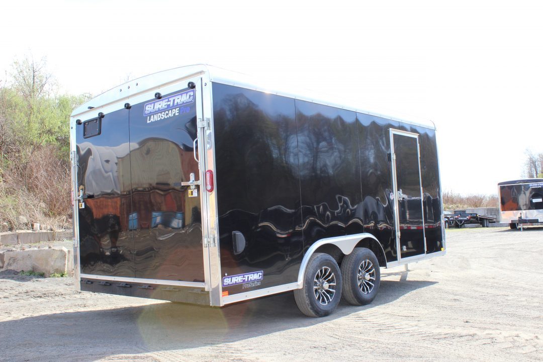 New 2026 Sure-Trac 8.5x16 Landscape Pro Enclosed Cargo Trailer