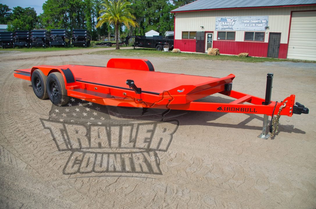 New 2026 Iron Bull TRB83"X20' Steel Deck Tilt Trailer