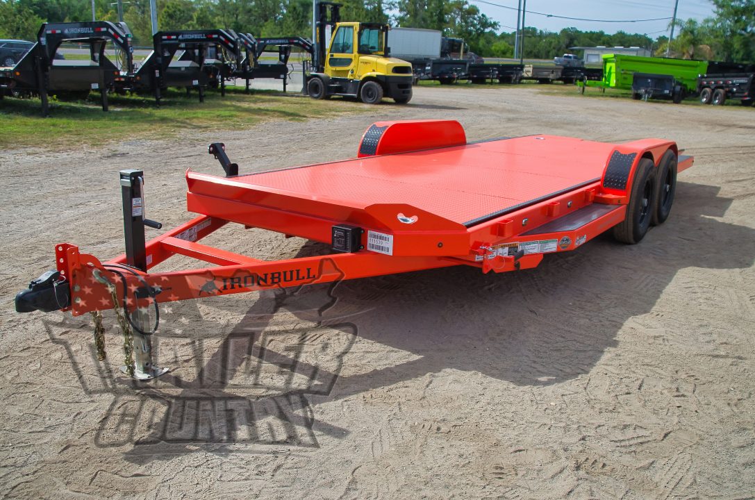 New 2026 Iron Bull TRB83"X20' Steel Deck Tilt Trailer