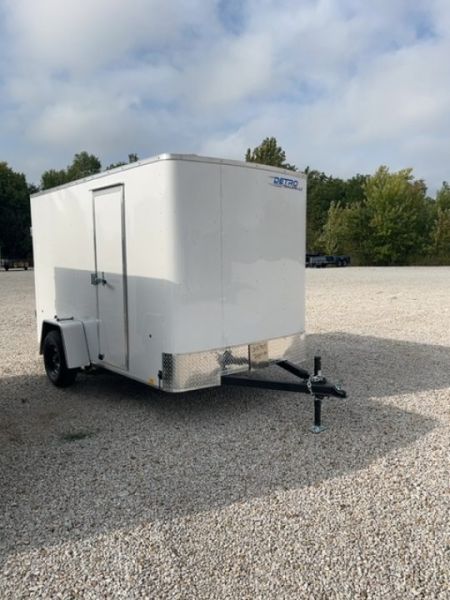 New 2027 Mirage Trailers 6x10 Single Axle 3K Double Rear Door Cargo / Enclosed Trailer