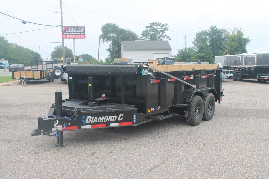 New 2027 Diamond C Trailers LPT207 14x82 Dump Trailer