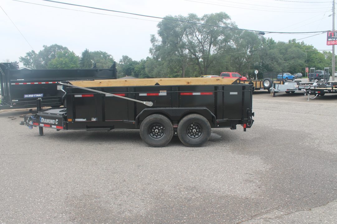 New 2027 Diamond C Trailers LPT207 14x82 Dump Trailer