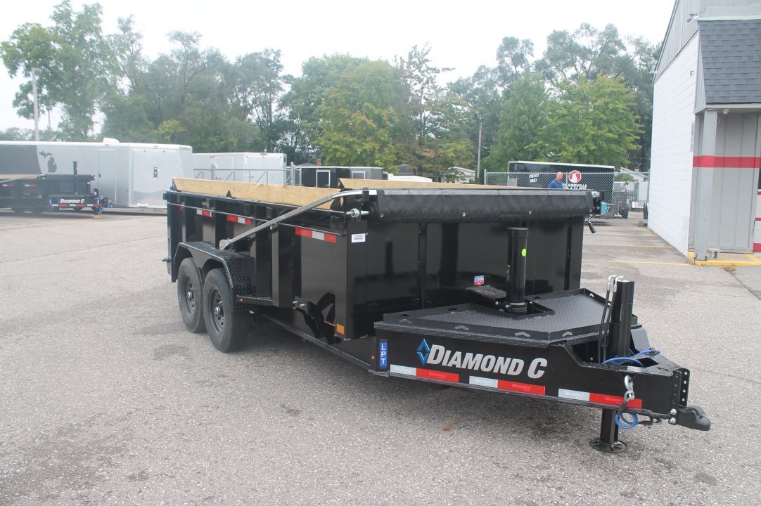 New 2027 Diamond C Trailers LPT207 14x82 Dump Trailer