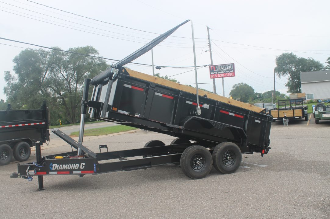 New 2027 Diamond C Trailers LPT207 14x82 Dump Trailer