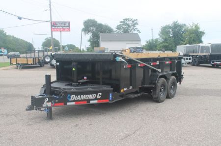 New 2027 Diamond C Trailers LPT207 14x82 Dump Trailer