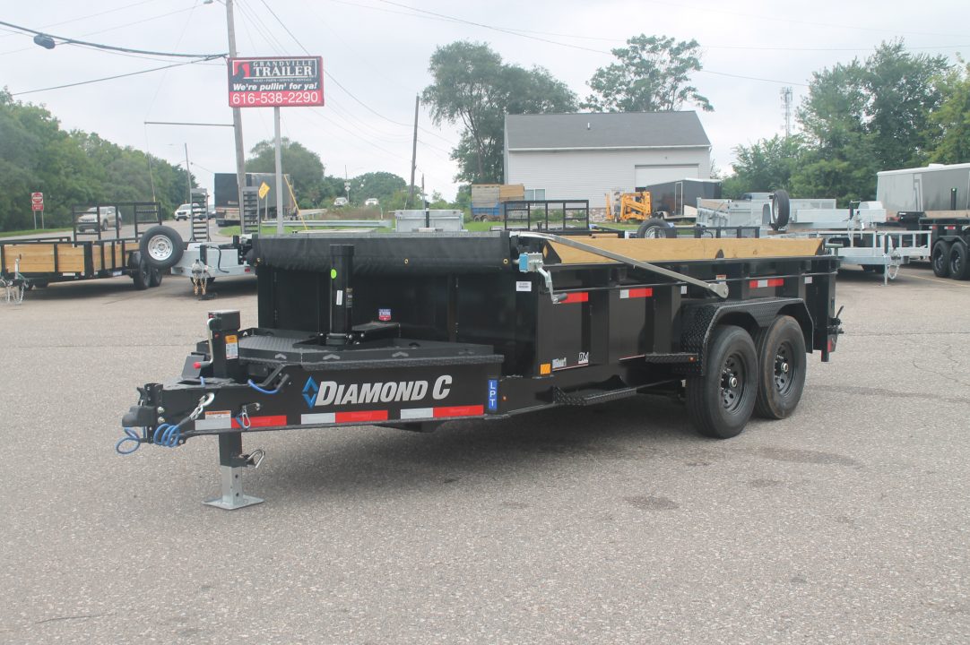 New 2027 Diamond C Trailers LPT207 14x82 Dump Trailer