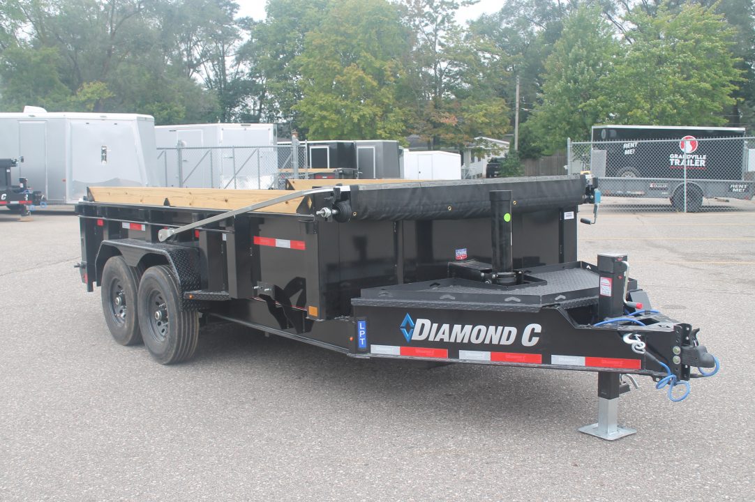 New 2027 Diamond C Trailers LPT207 14x82 Dump Trailer