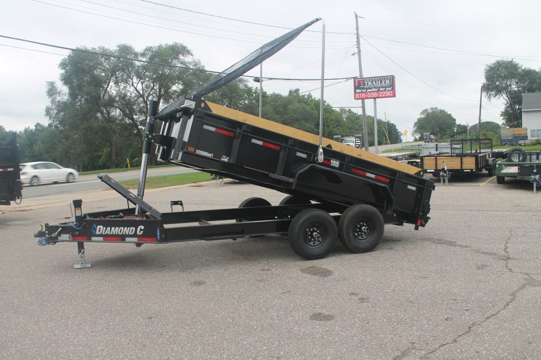 New 2027 Diamond C Trailers LPT207 14x82 Dump Trailer