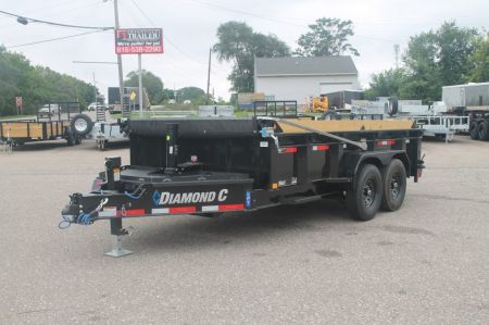 New 2027 Diamond C Trailers LPT207 14x82 Dump Trailer