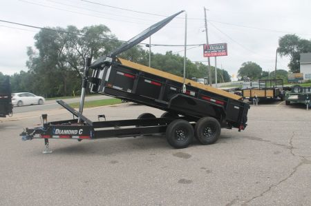 New 2027 Diamond C Trailers LPT207 14x82 Dump Trailer