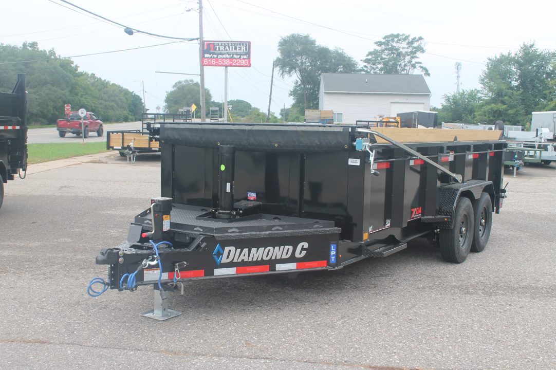 New 2027 Diamond C Trailers LPT207 16x82 Dump Trailer