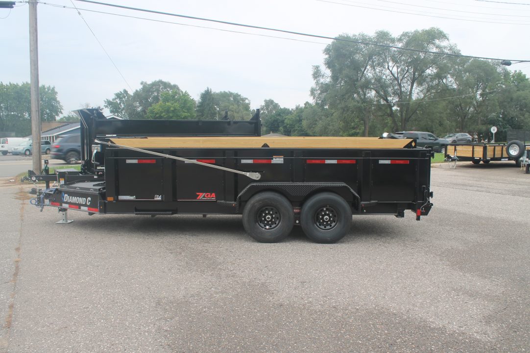 New 2027 Diamond C Trailers LPT207 16x82 Dump Trailer
