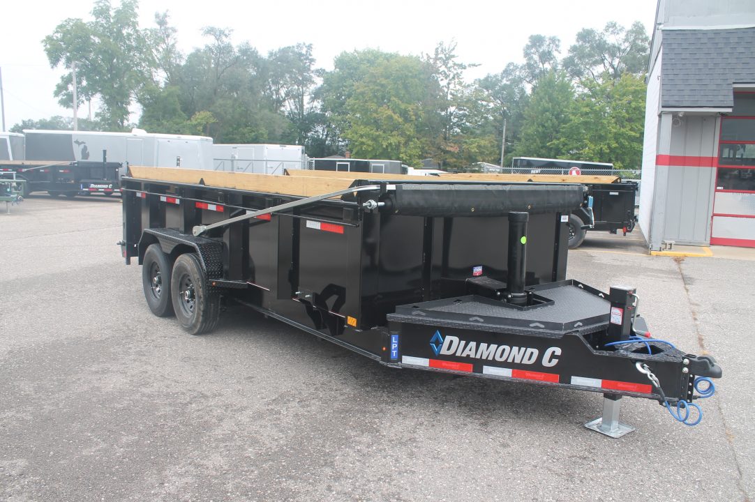 New 2027 Diamond C Trailers LPT207 16x82 Dump Trailer