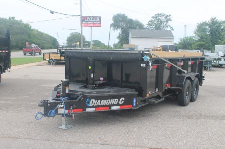 New 2027 Diamond C Trailers LPT207 16x82 Dump Trailer