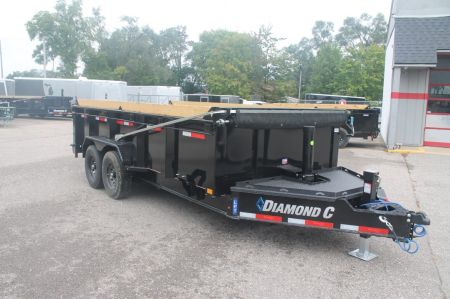 New 2027 Diamond C Trailers LPT207 16x82 Dump Trailer