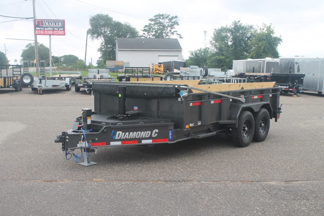 New 2027 Diamond C Trailers LPT207 14x82 Dump Trailer