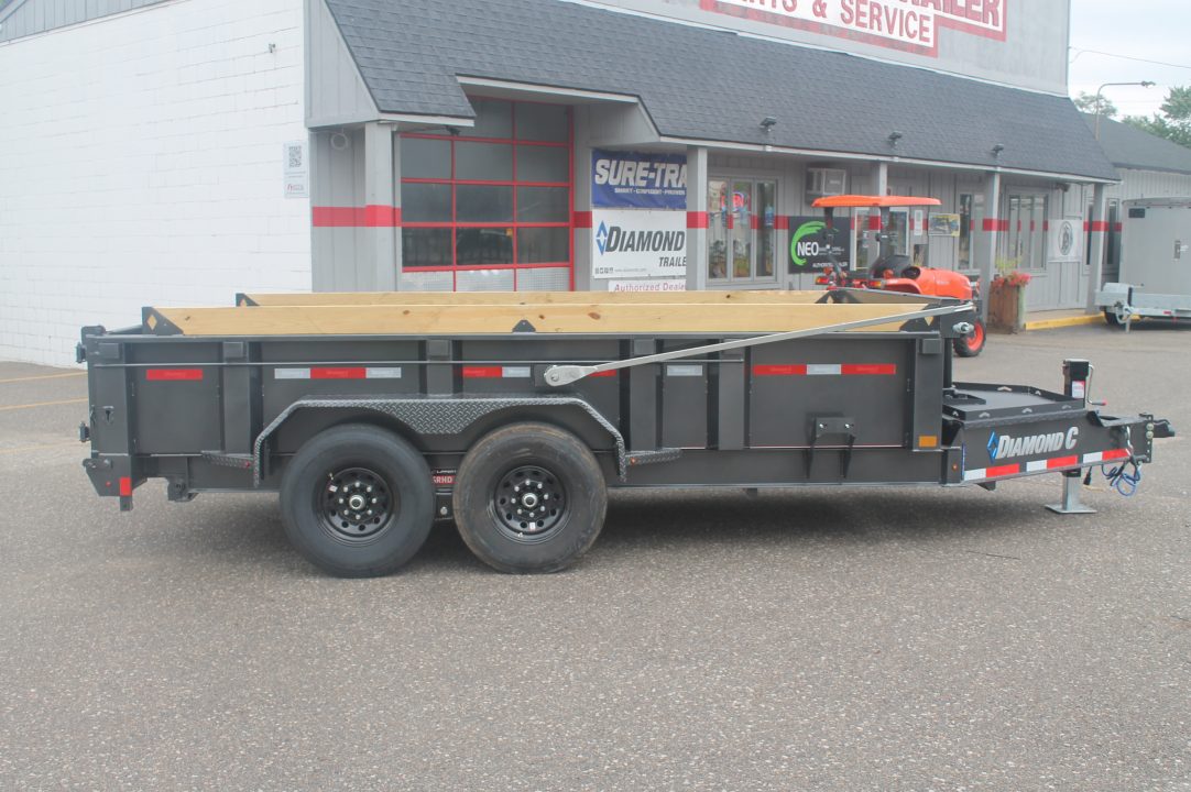 New 2027 Diamond C Trailers LPT207 14x82 Dump Trailer