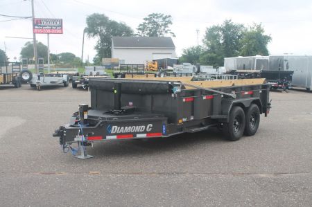 New 2027 Diamond C Trailers LPT207 14x82 Dump Trailer