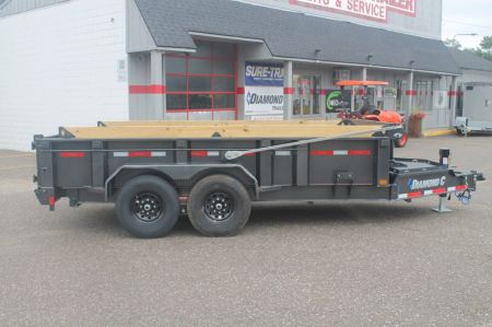 New 2027 Diamond C Trailers LPT207 14x82 Dump Trailer