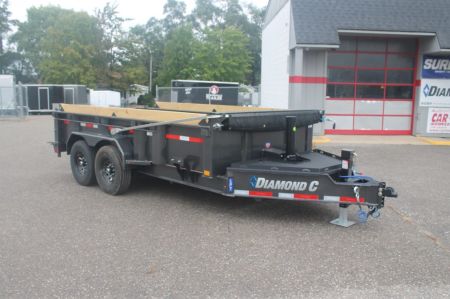 New 2027 Diamond C Trailers LPT207 14x82 Dump Trailer