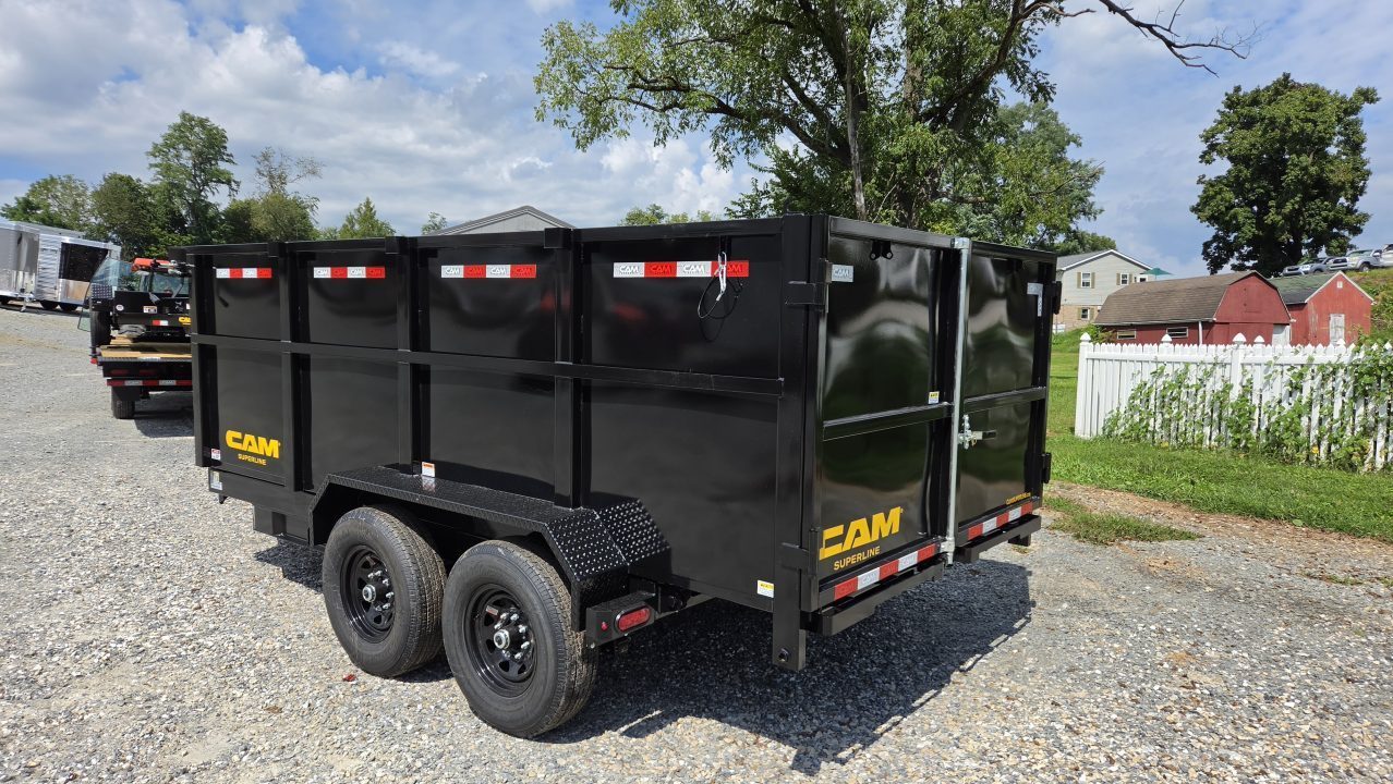 New 2027 Cam Superline HD 7X14TA 4' SIDES Dump Trailer