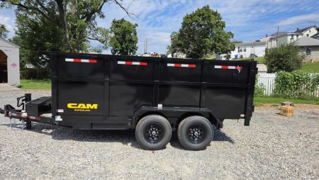 New 2027 Cam Superline HD 7X14TA 4' SIDES Dump Trailer
