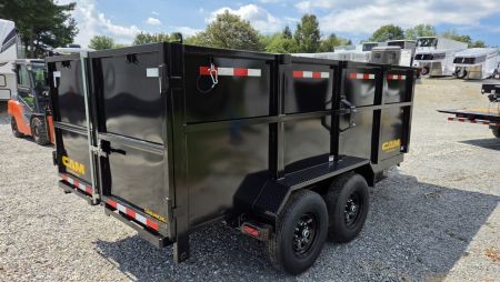 New 2027 Cam Superline HD 7X14TA 4' SIDES Dump Trailer