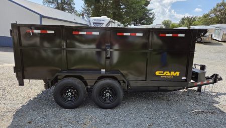 New 2027 Cam Superline HD 7X14TA 4' SIDES Dump Trailer