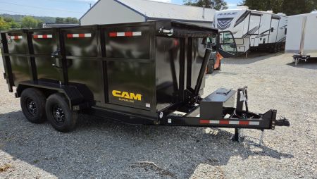 New 2027 Cam Superline HD 7X14TA 4' SIDES Dump Trailer