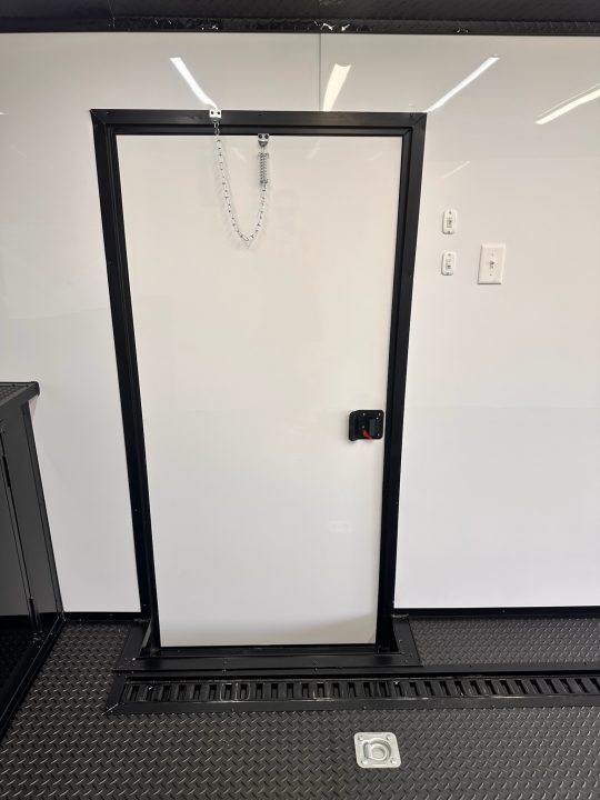 New 2027 8.5x28 Race Trailer - Finished Interior- 7000lb Spread Torsion - Recessed E-Track-Full Escape Door-Removable Fender